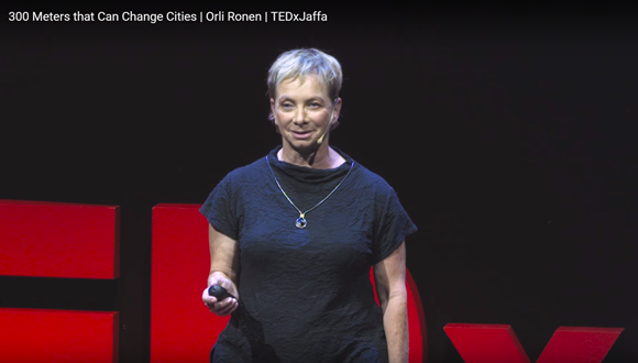 300 מטר שיכולים לשנות את העיר - ההרצאה של ד"ר אורלי רונן בכנס TEDxJaffa