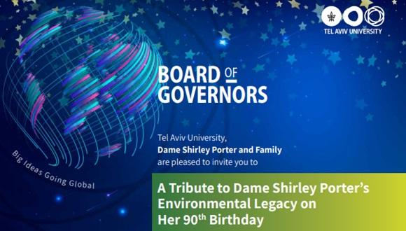 A Tribute to Dame Shirley Porter's Environmental Legacy